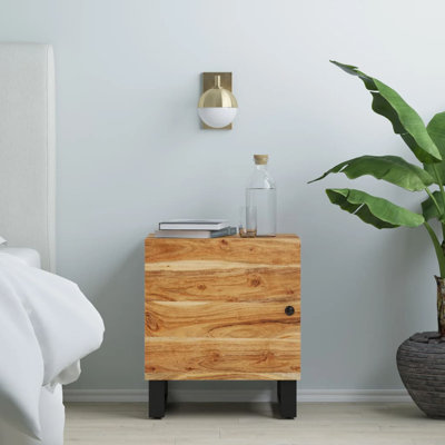 Kempler Iron Nightstand by Millwood Pines