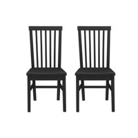 Percival Solid Wood Slat Back Side Chair by Red Barrel Studio