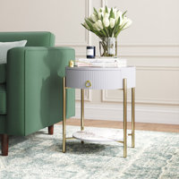 Woodville Drawer End Table with Storage by Kelly Clarkson Home