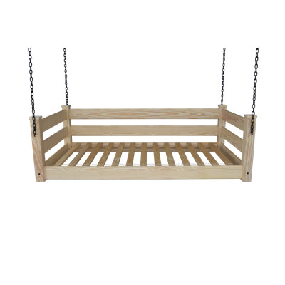 Adrow Solid Wood Hanging Daybed by Wildon Home