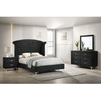 Rosmini Upholstered Standard 5 Piece Bedroom Set by Rosdorf Park