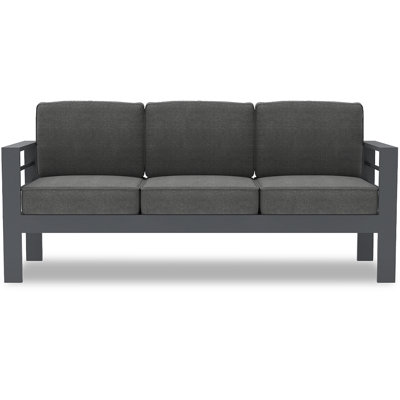 Alturas Standalone Product 73" Wide Outdoor Reversible Patio Sofa with Cushions by LayinSun