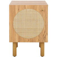 Manufactured Wood Nightstand by Bayou Breeze
