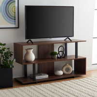 Jarrett Media Stand - Modern TV Console with Metal Accents, Entertainment Center