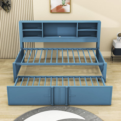 Capobianco Twin Daybed with Bookcase by Wildon Home® by Wildon Home