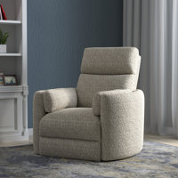 Bre 40" Wide Power Glider Standard Recliner by Wade Logan