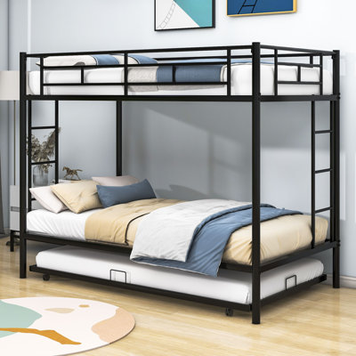 Aavion Twin over Twin Metal Standard Bunk Bed by Isabelle & Maxâ„¢ by Isabelle & Max