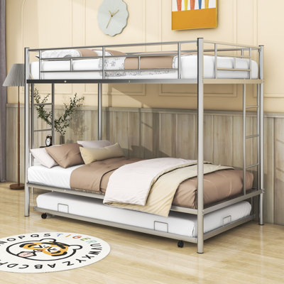 Aavion Twin over Twin Metal Standard Bunk Bed by Isabelle & Maxâ„¢ by Isabelle & Max
