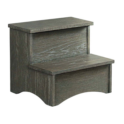 Iskender Solid Wood Accent Stool by Loon Peak