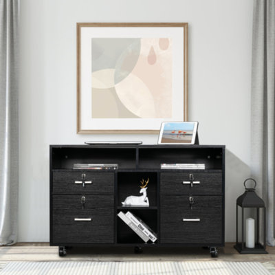 Audri 4-Drawer Lateral Filing Cabinet by Wade Logan