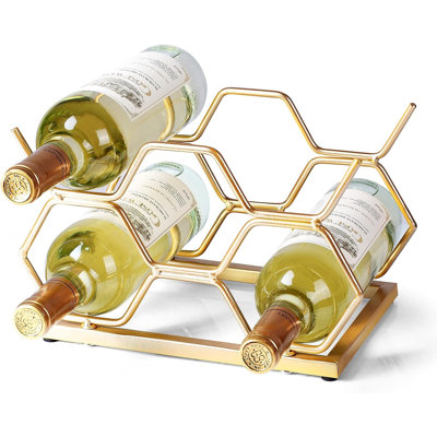 Mense 5 Bottle Tabletop Wine Bottle Rack by Mercer41