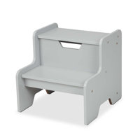 Ahlijah White Step Stool by Isabelle & Max
