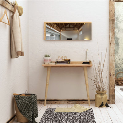 Tola Dressing Table with Mirror by East Urban Home