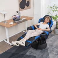 Costway Adjustable Faux Leather PC & Racing Game Chair by Costway