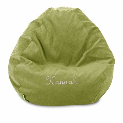 Personalize Embroidered Bean Bag Chair by Harriet Bee