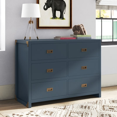 Flynn 6 Drawer Double Dresser by Viv + Rae