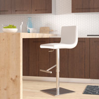 Folkston Barrentine Adjustable Height Bar Stool