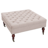 Bhreac Upholstered Ottoman by Alcott Hill
