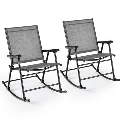 Outdoor Hiyam Metal Chair by Winston Porter