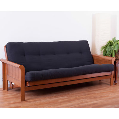 Vitality 6" Cotton and Foam Full Futon Mattress by Blazing Needles