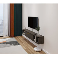 Lucillo Floating TV Stand for TVs up to 65" by Ebern Designs