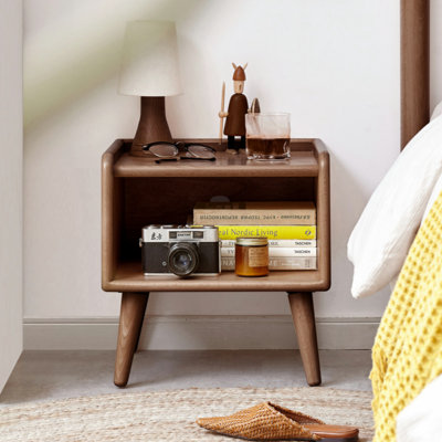Bohen Solid Wood Accent Cabinet,Bedside Cabinet Modern Simple Nightstands European Beech by George Oliver