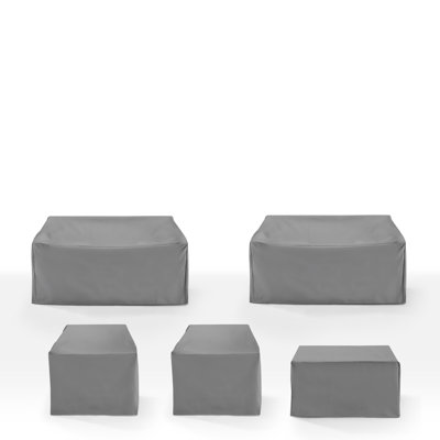 Furniture Outdoor Water Resistant Conversation Set Cover by Rebrilliant
