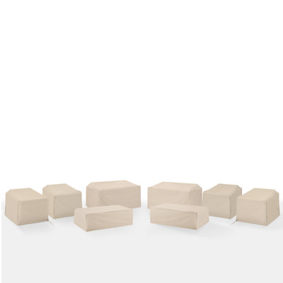 Furniture Outdoor Water Resistant Conversation Set Cover by Rebrilliant