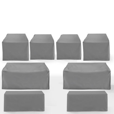 Furniture Outdoor Water Resistant Conversation Set Cover by Rebrilliant