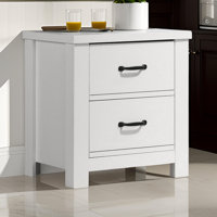 Hagerty Manufactured Wood Nightstand by Lark Manor
