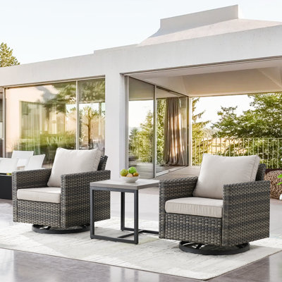 Nazime 2 Person Seating Group with Cushion