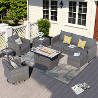 Harbin 5 - Person Outdoor Seating Group with Cushions