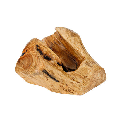 Archilla 1 Bottle Solid Wood Tabletop Wine Bottle Rack in Natural by Millwood Pines