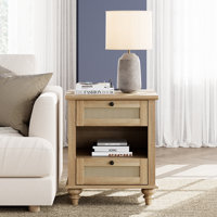 Bibbee Solid + Manufactured Wood Nightstand by Alcott Hill