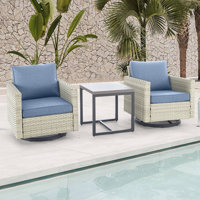 Ingvald 2 - Person Outdoor Seating Group with Cushions by Latitude Run