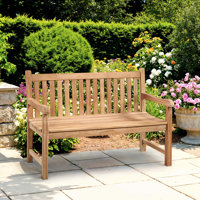 Alaister Teak Garden Bench by Wildon Home