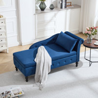 Eastham Upholstered Chaise Lounge by Willa Arlo Interiors