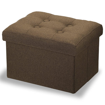 Latunja Upholstered Storage Ottoman by Winston Porter
