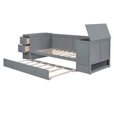 Amisaday Daybed with Trundle by Wildon Home