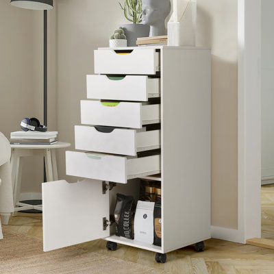 Pasqualine 5 - Drawer Dresser by Ebern Designs