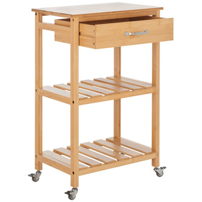 Corteau Kitchen Cart by Winston Porter