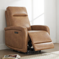Bricia Zero Wall Power Recliner by Wade Logan