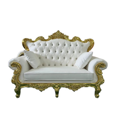 Kameren 90.6" Vegan Leather Sofa by Rosdorf Park
