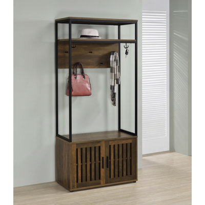 Oviedo Hall Tree with Bench and Shoe Storage by Trent Austin Design