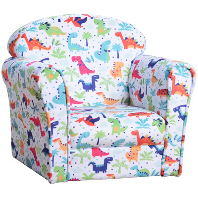 Aadan Kids 8.25 Chair and Ottoman by Zoomie Kids