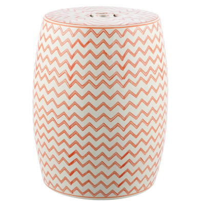 Limor Ceramic Accent Stool by Latitude Run