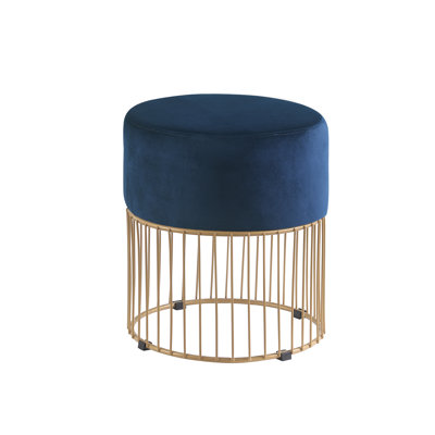 Pahulick Metal Accent Stool by Mercer41