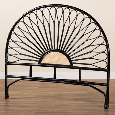 Sophia Rattan Headboard by Beachcrest Home