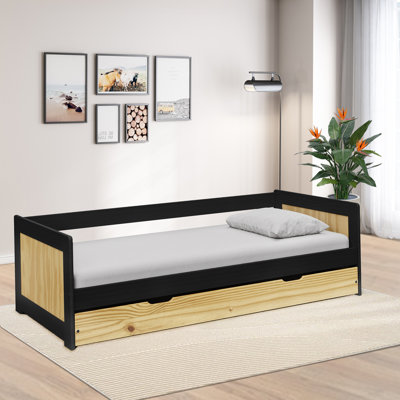 Clougher Solid Wood Daybed with Trundle by Red Barrel Studio