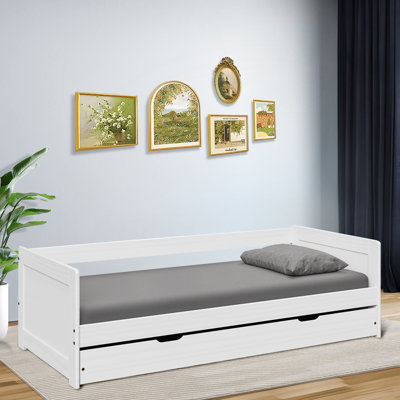 Clougher Solid Wood Daybed with Trundle by Red Barrel Studio